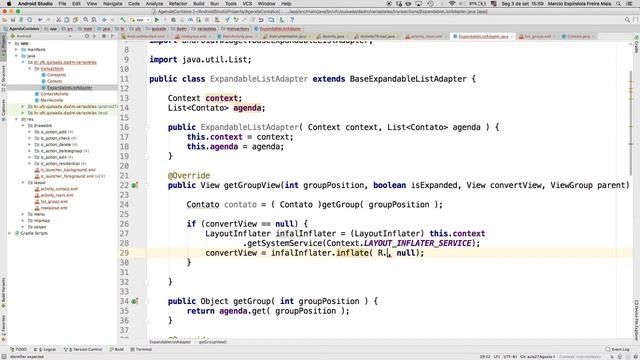 Aula 07 - ExpandableListView смотреть онлайн