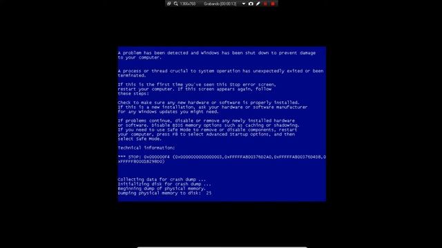 Windows Vista BSOD #13 смотреть онлайн