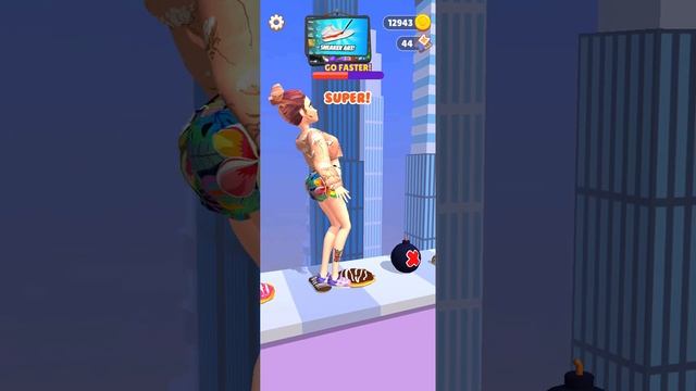 ASMR Tippy Toe 3D - All Levels Gameplay Big Satisfying mobile games ios android part 5 смотреть онлайн