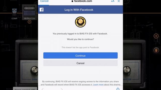 BIAS FX FB Login iPad смотреть онлайн