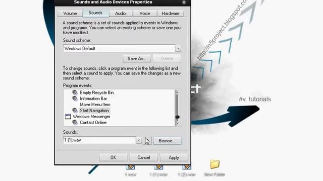 Windows sounds change/ schimba sunetele din Windows смотреть онлайн