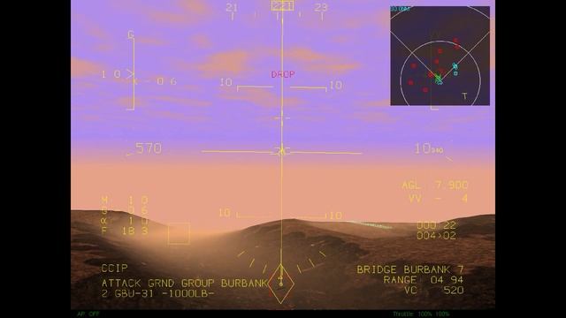 F-22 Lightning 3: Campaign 4 Mission 1 (Vanguard) 1440p 3dfx смотреть онлайн