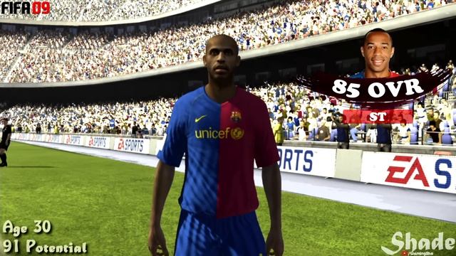 THIERRY HENRY IN EVERY FIFA (98-23)