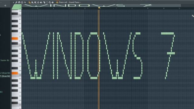 Как звучит „WINDOWS 7“ на пианино?! (По запросу) смотреть онлайн