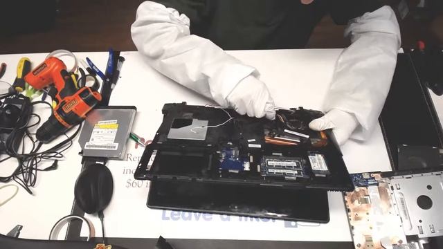 Lenovo Y500 Y510 Y560 20193 broken charge port power jack repair how to fix laptop disassembly смотреть онлайн