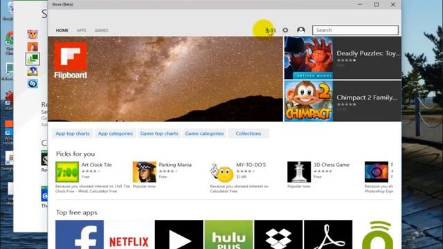 Windows 10 Technical Preview - Store Beta смотреть онлайн