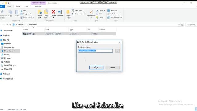How to install 7zFM on windows 10 смотреть онлайн