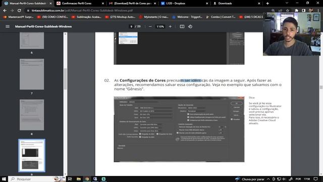 Como instalar perfil de cores para sublimação - Renda Extra смотреть онлайн