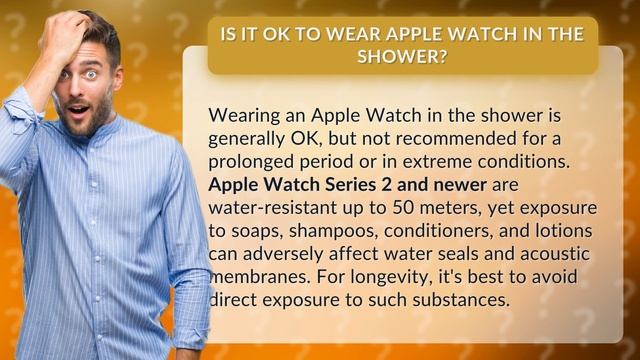 Is it OK to wear Apple Watch in the shower? смотреть онлайн