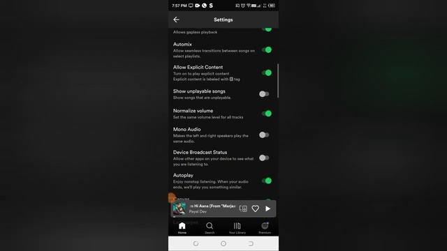 Spotify me music notification kaise off kare, how to off music notification in Spotify смотреть онлайн