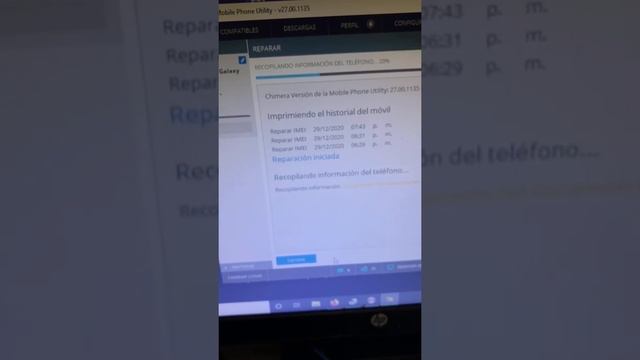 IMEI REPAIR G985F S20+ U5 android 11 to android 10, downgrade + repair + parch cert смотреть онлайн