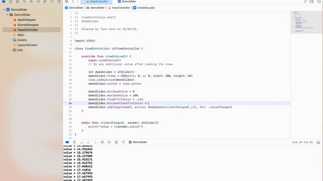 6. తెలుగులో | Learn about UISlider in Telugu #ios #swift #xcode #telugu #simulator #uislider смотреть онлайн