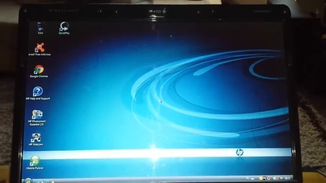 HP DV6500 Przywracanie Windows VISTA (Restore) смотреть онлайн