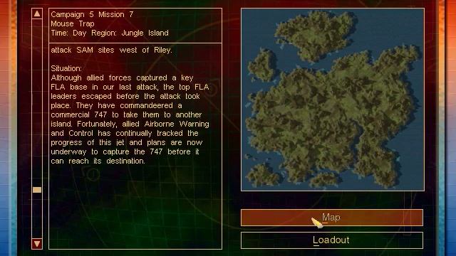 F-22 Lightning 3: Campaign 5 Mission 7 (Mouse Trap) Briefing смотреть онлайн