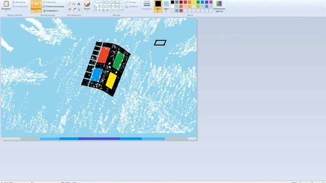 Логотип Windows 98 Beta 3 и Windows 98 из Paint смотреть онлайн