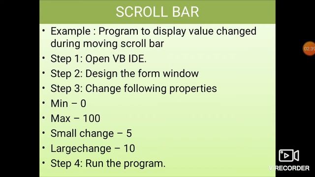 Scroll bar in visual Basic 6 смотреть онлайн