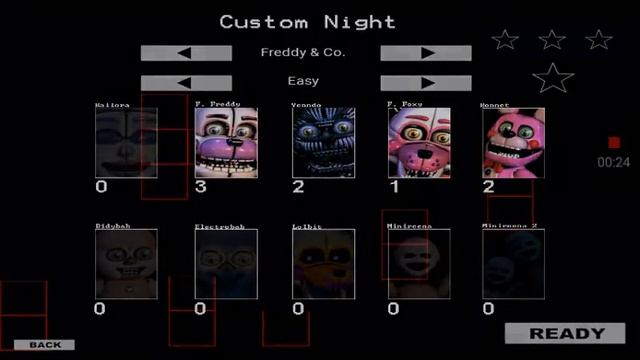 FNAF SL custom nights android смотреть онлайн