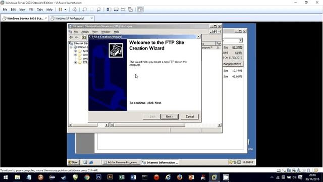 Configurasi FTP server pada windows server 2003 смотреть онлайн