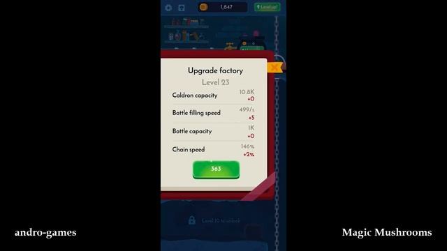 Magic Mushrooms (by Green Panda Games) - free offline casual game for Android and iOS - gameplay. смотреть онлайн