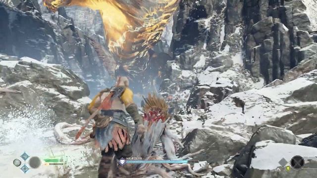 (PC MSI 1650) GOD OF WAR 4 COMPLETE BOSS BATTLE (KRATOS VS hraezlyr DRAGON) смотреть онлайн