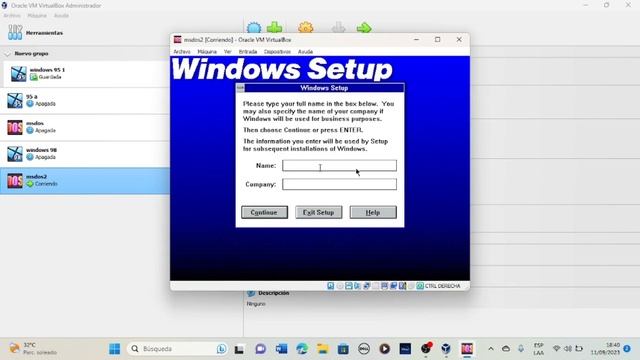 Como instalar un sistema operativo 3.1 de Windows en VirtualBox смотреть онлайн