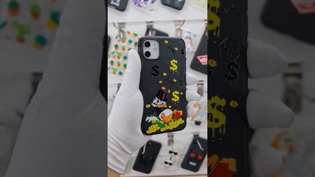 Силиконовый чехол Макдак в деньгах для iPhone 11 / Айфон 11 смотреть онлайн