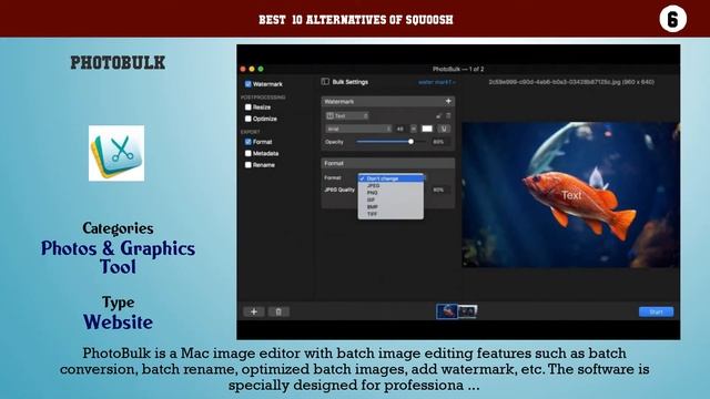 Squoosh | Top 20 Alternatives of Squoosh смотреть онлайн