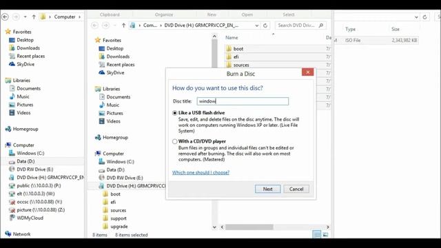 Microsoft windows how to burn iso file without third party software смотреть онлайн