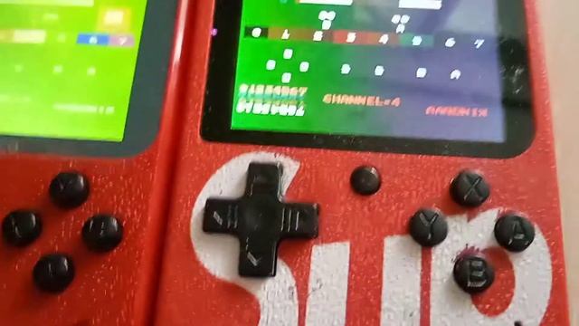 Secret Main Device Test menu on handheld Famiclones (A+B open menu) смотреть онлайн