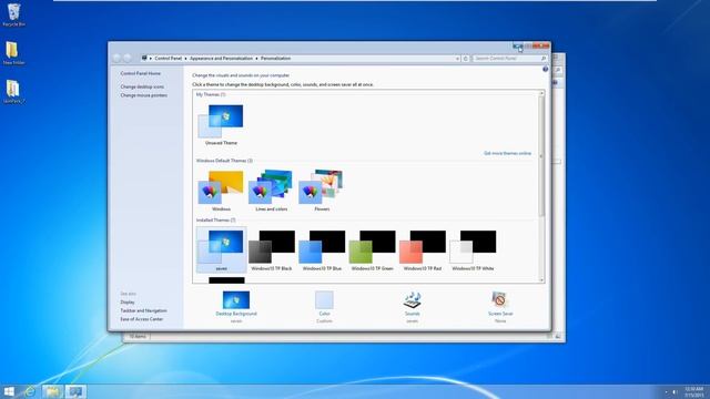 Windows 7 Theme For Windows 8/8.1/10/11 смотреть онлайн