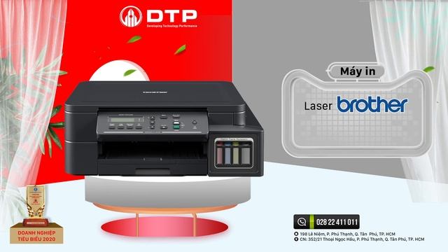 MÁY IN PHUN ĐA CHỨC NĂNG BROTHER DCP-T510W смотреть онлайн