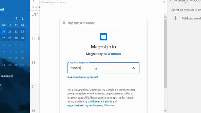 How to sync your Google Calendar to Window's default Calendar App смотреть онлайн