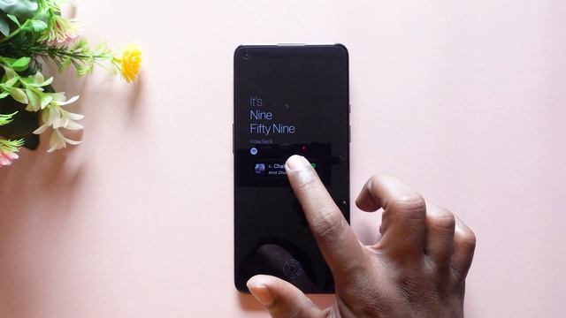 OnePlus Always on display music widget awesome смотреть онлайн