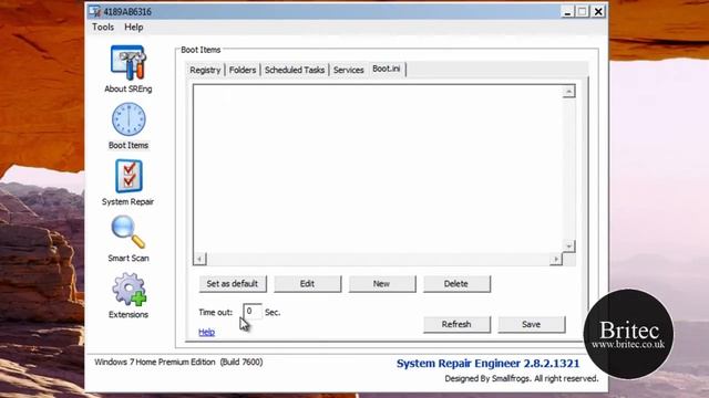 System Repair Engineer (SREng) Diagnostic, Maintenance Software Tool by Britec смотреть онлайн