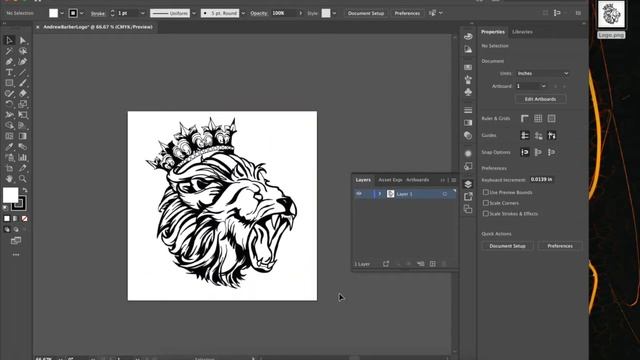 Sketchbook Logo Part 4 - Finalize With Illustrator смотреть онлайн