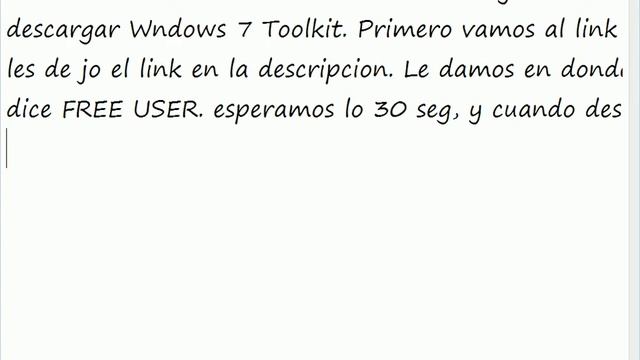 Como descargar Windows 7 Toolkit solamente para Windows 7 смотреть онлайн