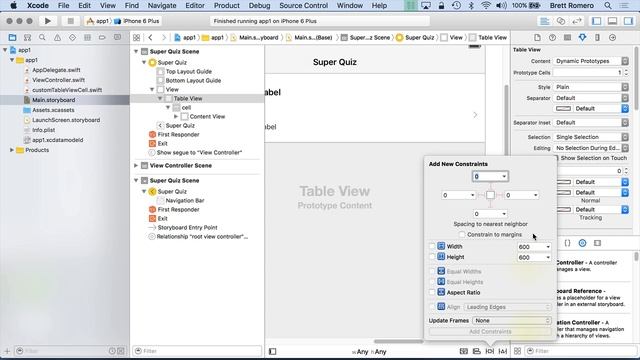 Learn To Build Your First Professional iOS App - Table View in iOS смотреть онлайн