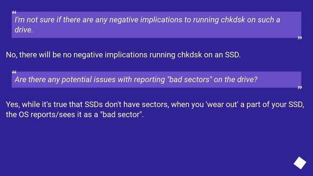 How safe is it to run CHKDSK on an SSD? смотреть онлайн