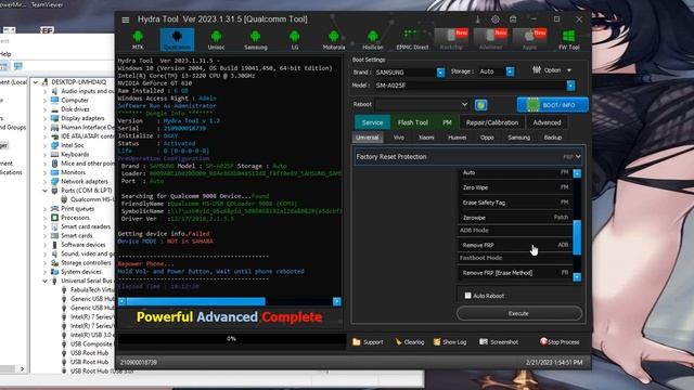 Samsung A02 A02s FRP Bypass Android 12 DONE UNLOCKTOOL