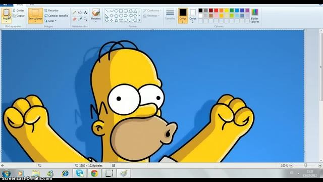 Como crear una ilusión óptica - Tutorial - Paint Windows 7 смотреть онлайн