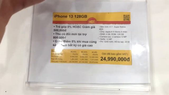 Cập Nhật Giá IPHONE 13 Series Tháng 12/2021 mới nhất tại Thế Giới Di Động смотреть онлайн