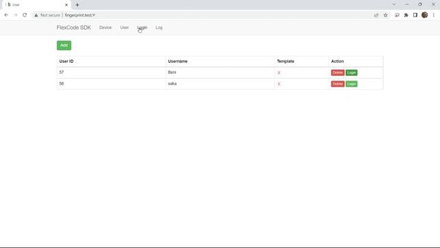 digitalPersona U.are.U 5100 + Flexcodesdk + PHP Mysql смотреть онлайн
