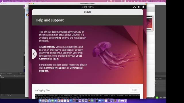 Installing Ubuntu in Virtual Machine VirtualBox on MacPro смотреть онлайн