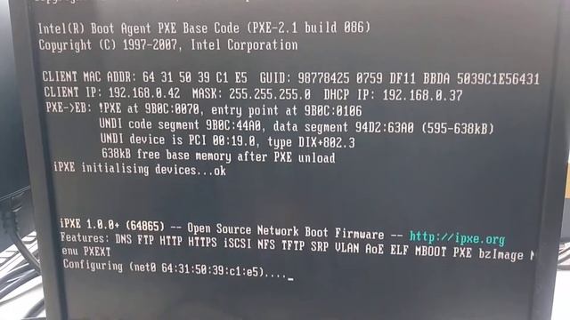 Setting up desktop BIOS to reimage with FOG Server смотреть онлайн