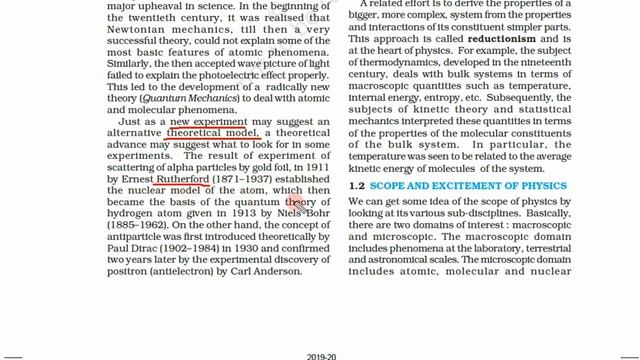 Class 11th, Subject Physics, Chapter 1, Day 2, Video 2 смотреть онлайн