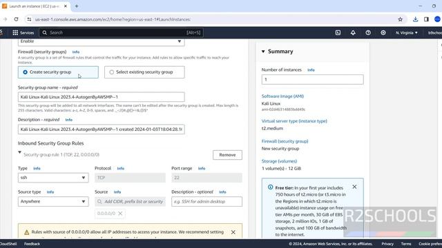 How to create and connect to Kali Linux 2023.4 EC2 Instance on AWS | Kali Linux on AWS Cloud смотреть онлайн