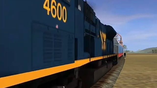 CSX and ATSF New horns / Trainz Simulator смотреть онлайн