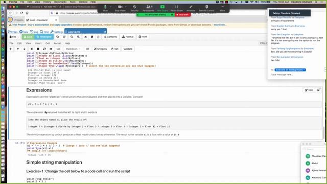 ENGR 1330 D52/D54 Laboratory 2 смотреть онлайн