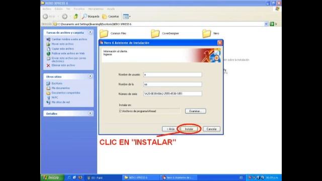 VIDEO TUTORIAL - INSTALANDO NERO EXPRESS 6 смотреть онлайн