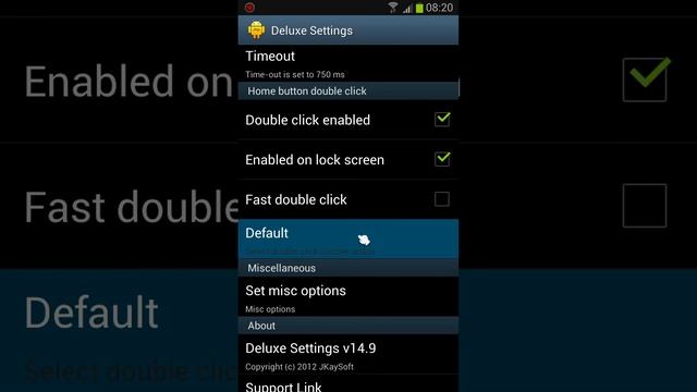 Customize the Double Click Home action on Samsung I9300 смотреть онлайн